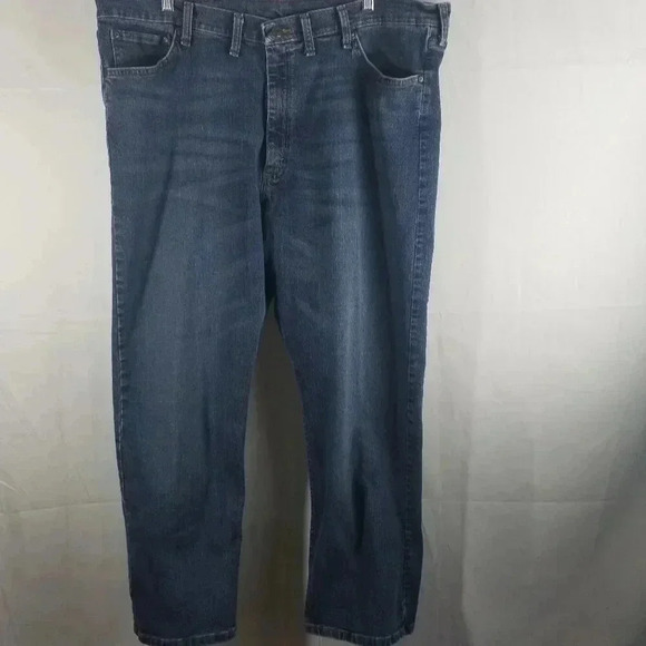 Wranglers Men's Denim Blue Jeans Sz 44x30 - Picture 1 of 8